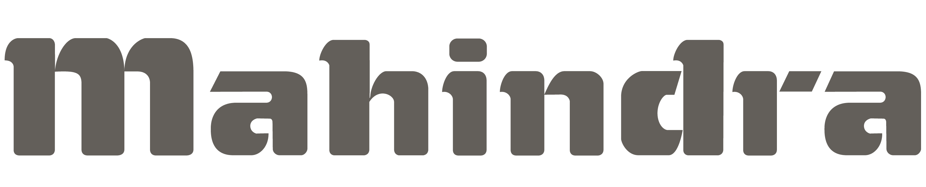 Font Mahindra Logo