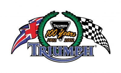 Triumph logo anniversary 2002